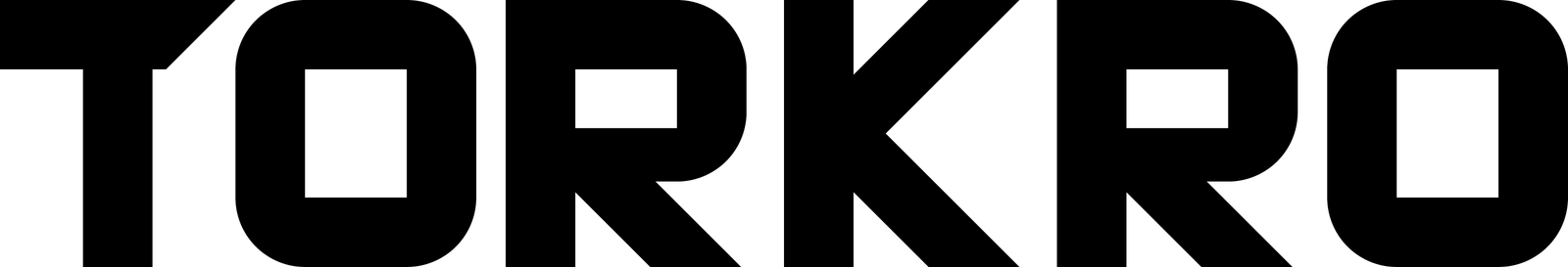 Laser-etched TORKRO wordmark on anodized aluminum